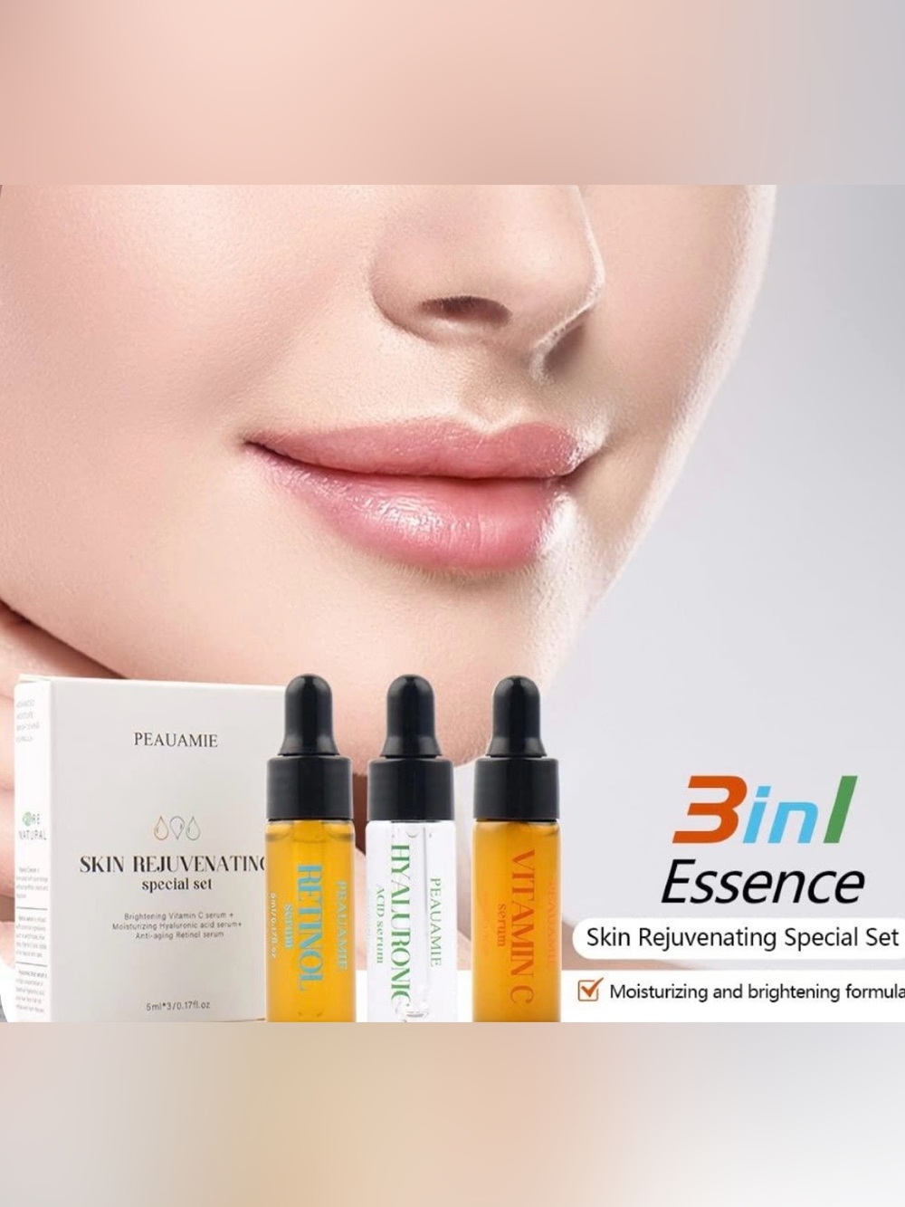 Skin Rejuvenating Travel Skincare Set